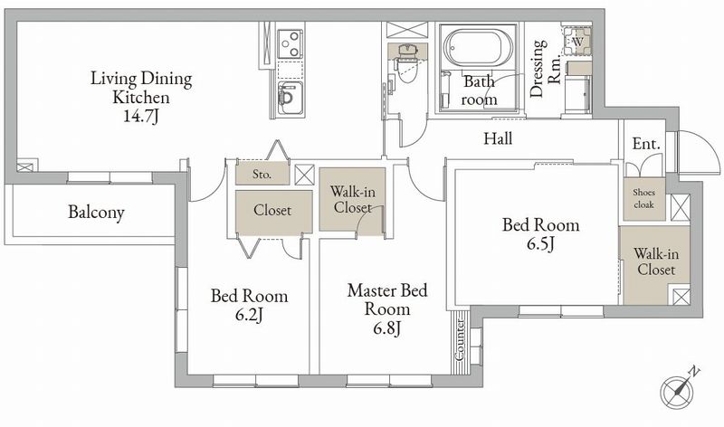 ラ・パンチュール 203号-15