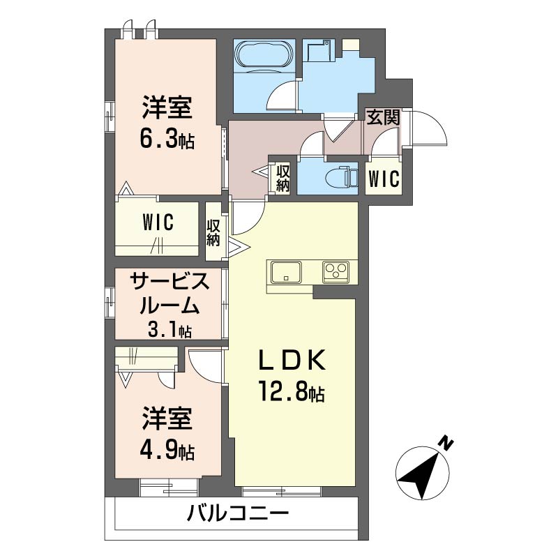 セント・グレイス清瀬元町 302号-15