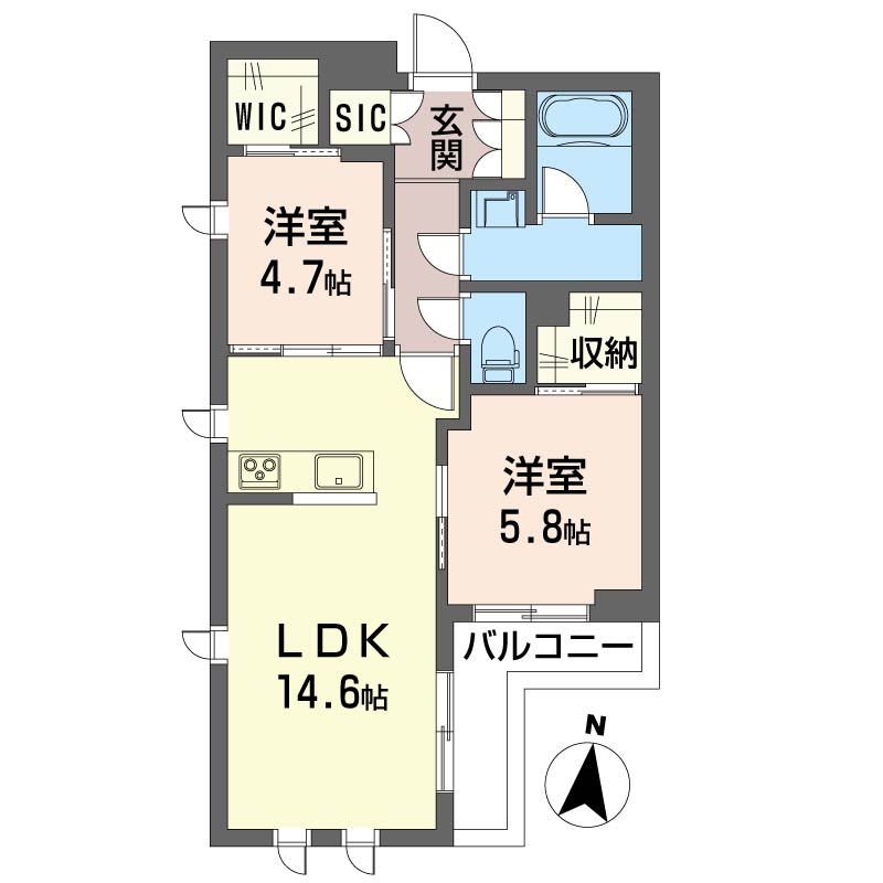 ノルド・ルージュ 202号-15