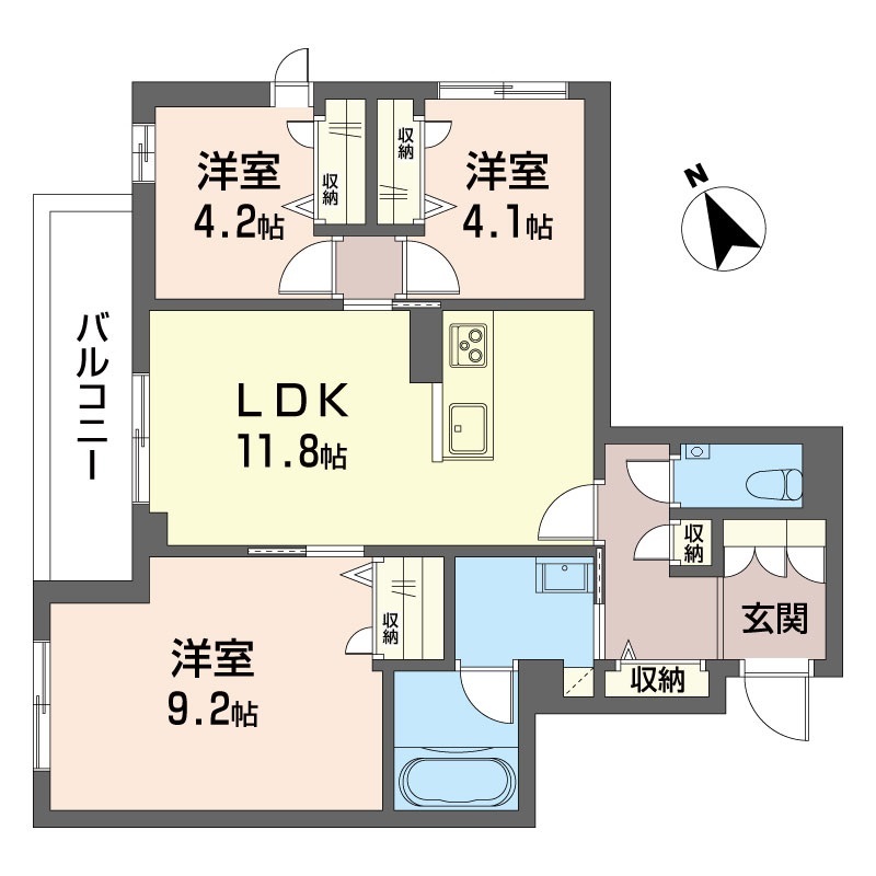 THE TIME 駒込 201号-15