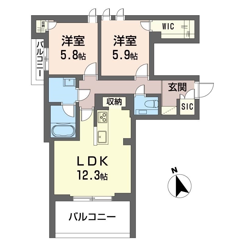 ベルクレール 203号-15