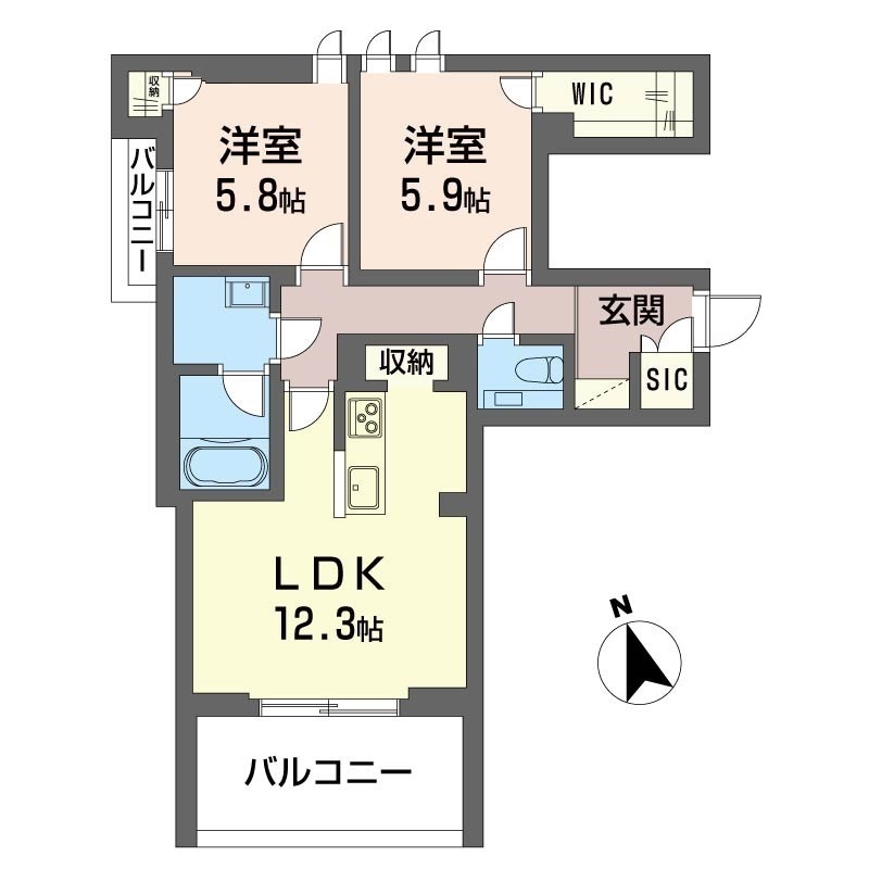 ベルクレール 303号-15