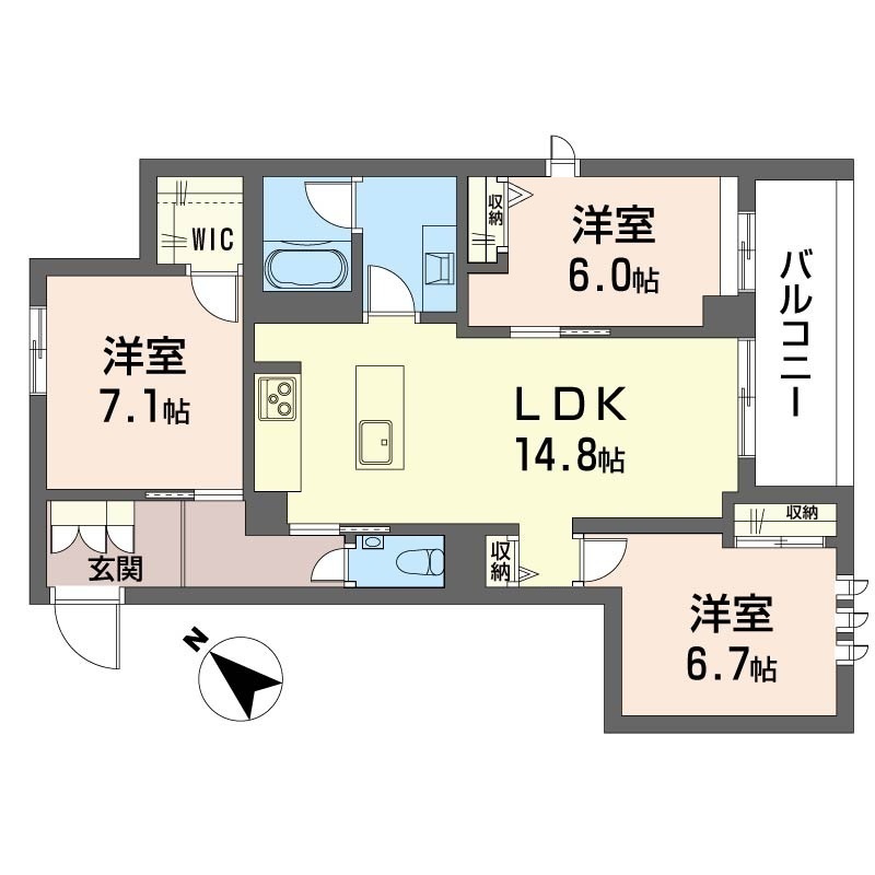 プルネ メゾン 201号-14