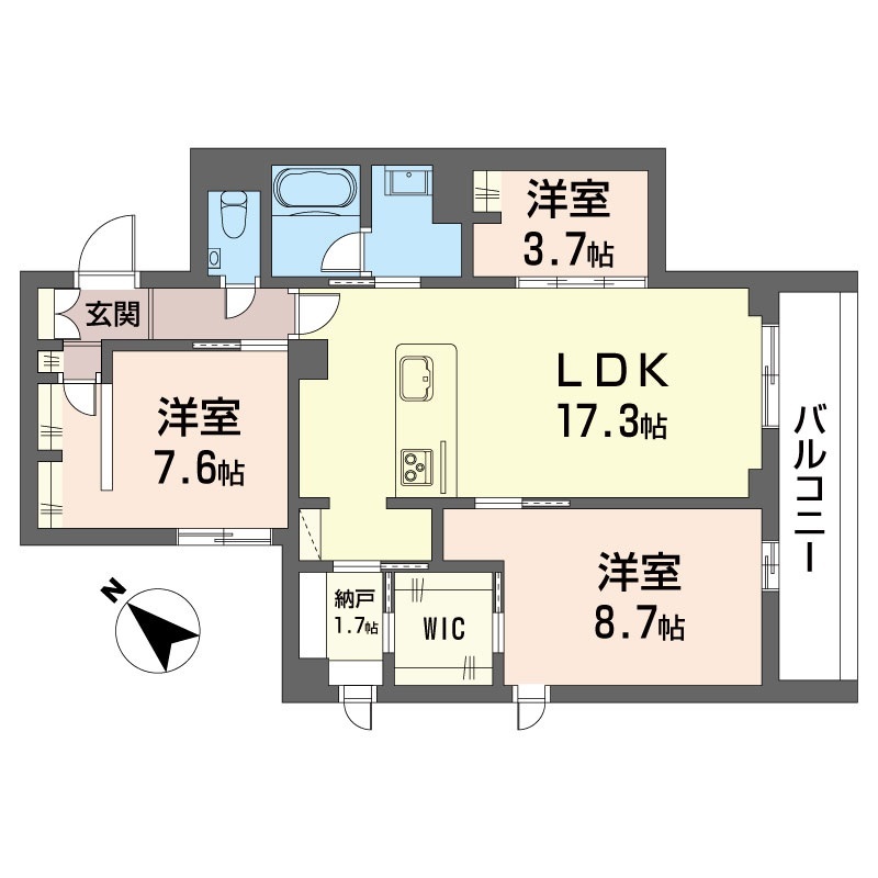 プルネ メゾン 302号-14