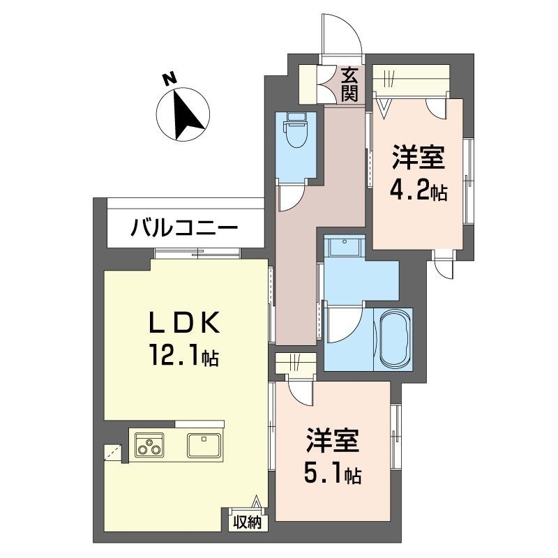 エクラシエ　イースト202-2
