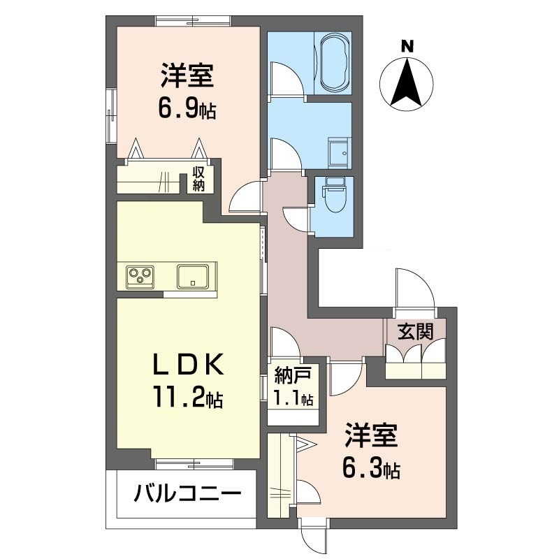 カンパネーヴェ 201号-15