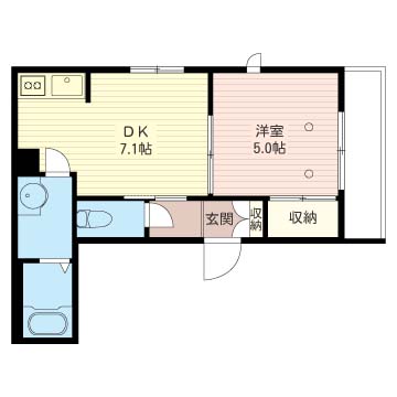 クオレール池上 101号-16