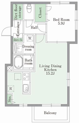 Ａｌｆｌａｔ三田 102号-14