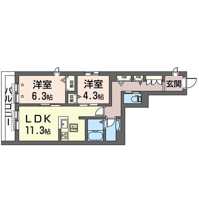 エクラージュ　タケウチ 105号-14