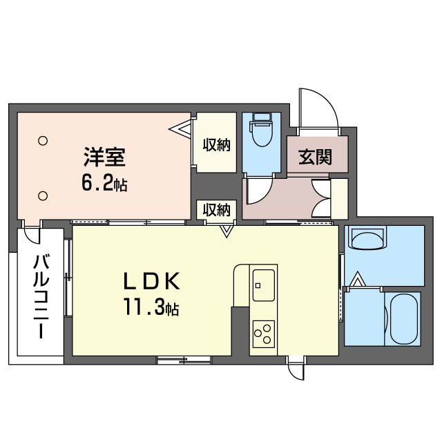 エクラージュ タケウチ 206号-14