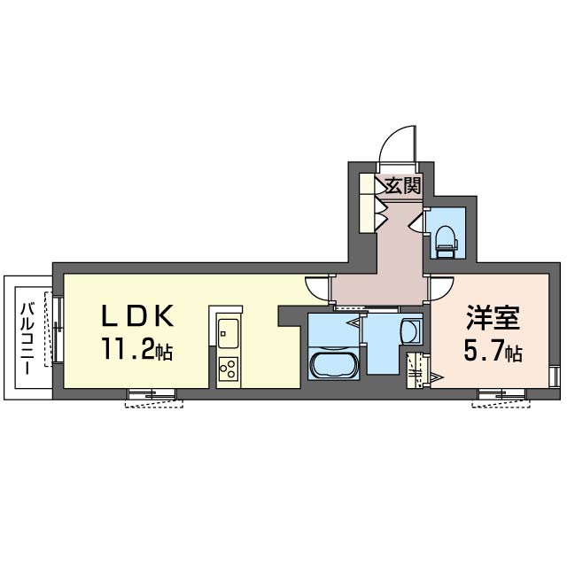 ミトラス荏原 202号-12