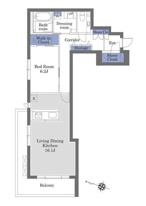エタニティ富ヶ谷206-2