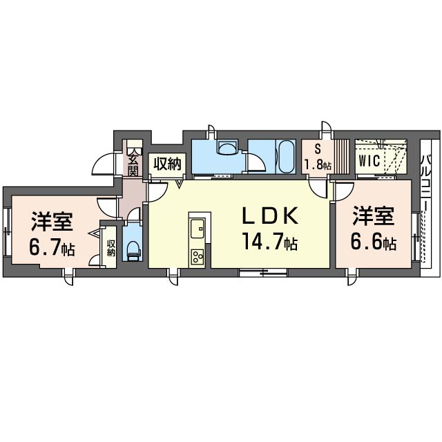 バレーナメゾン 301号-16