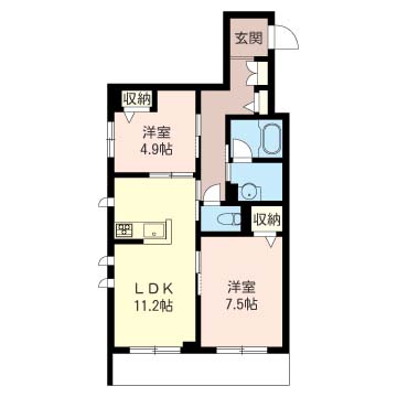 ラ　メゾン　芽依101-2