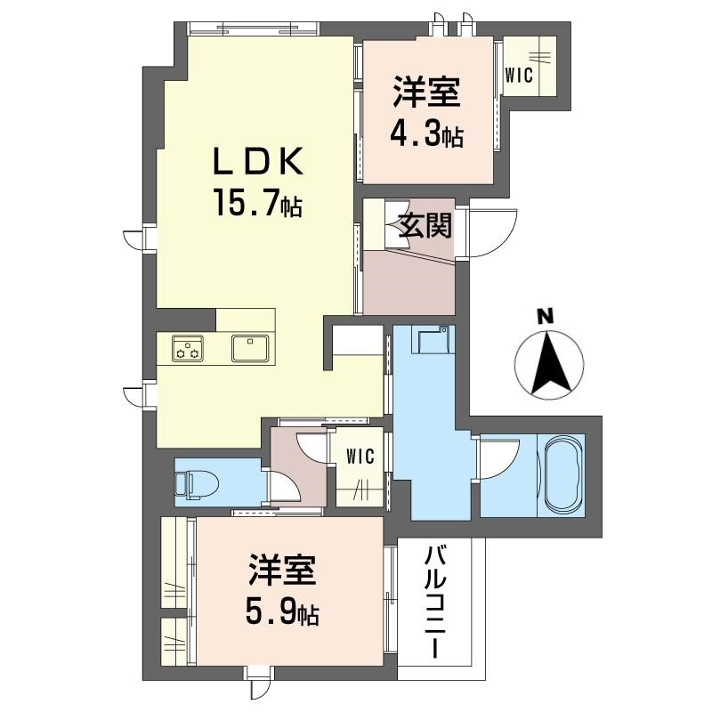 ベルフルール301-2