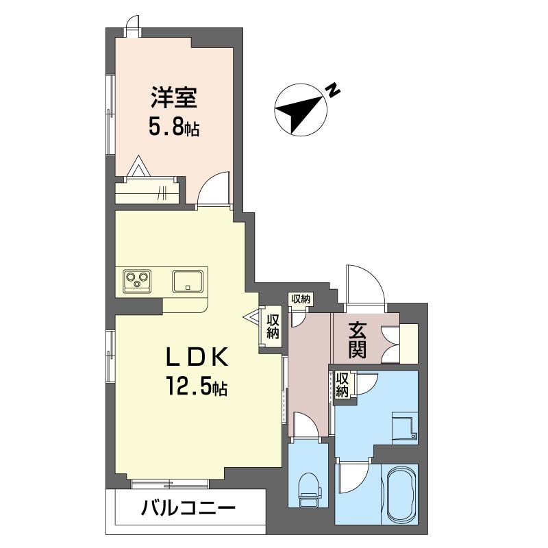ヒルズ富士 203号-6