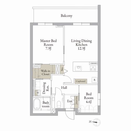 桂 高輪 205号-16