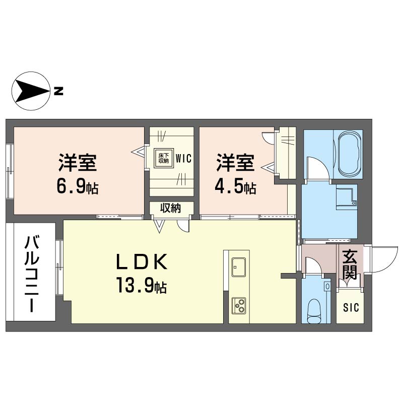 ウィズプラス等々力 102号-15