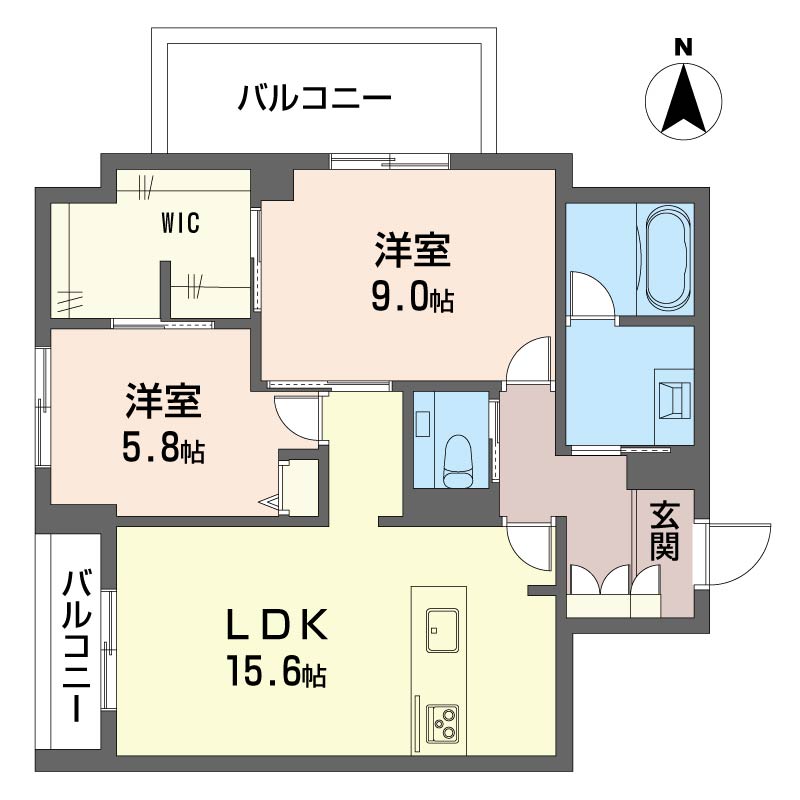 クレール ド リュンヌ 301号-16