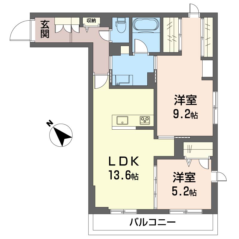 フェリシード野沢 203号-15