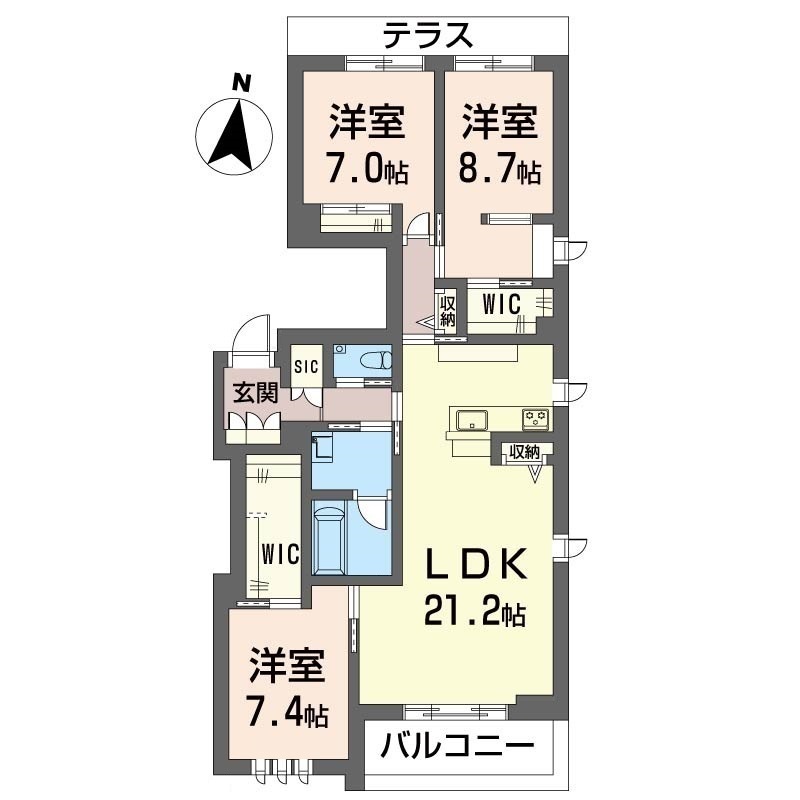 ベラフォレスタ　深沢102-2