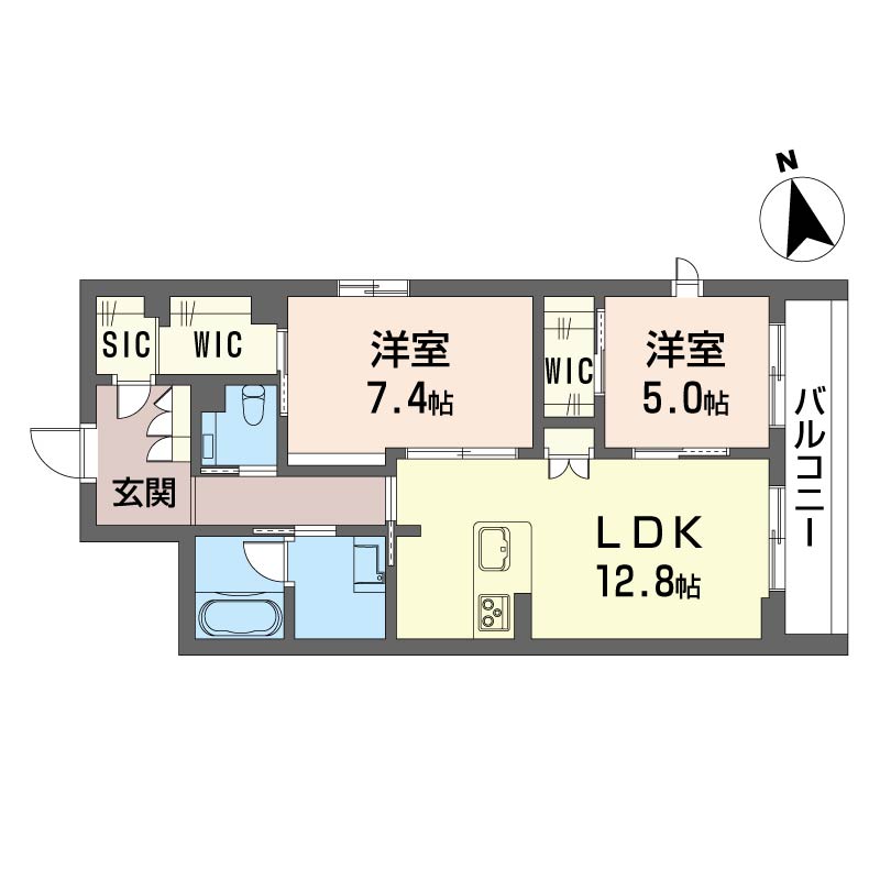 アンムート戸越公園 201号-15
