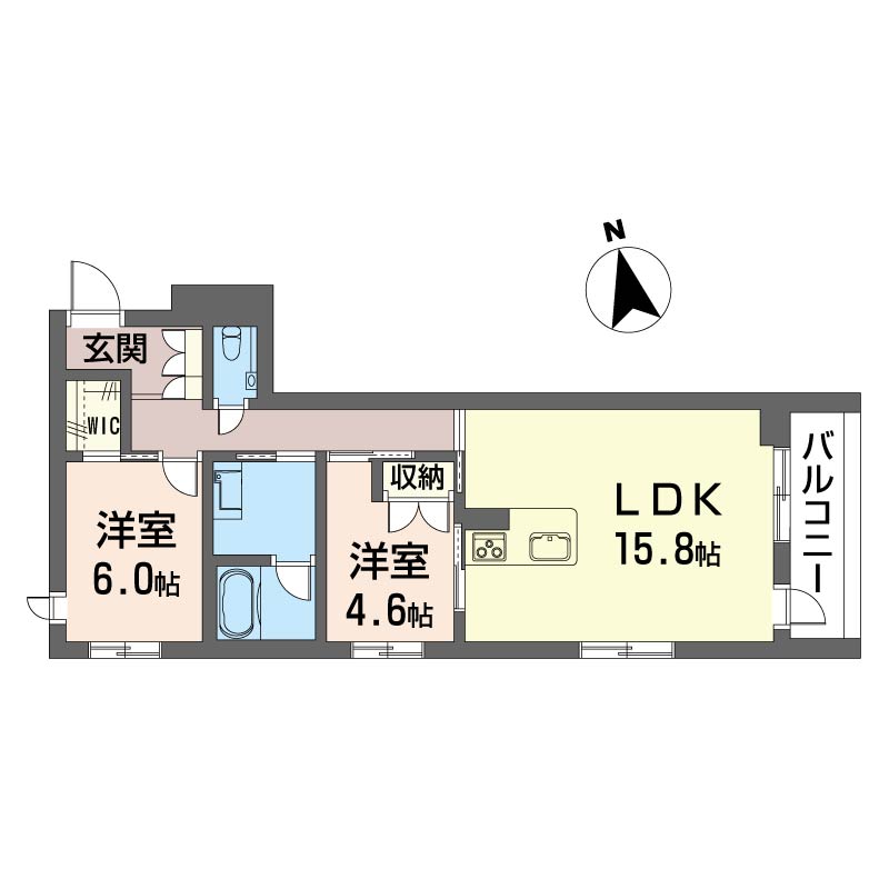 アンムート戸越公園 202号-15