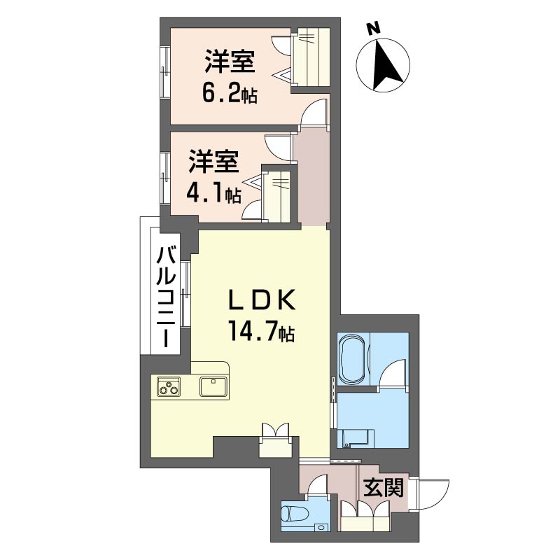 アンムート戸越公園 305号-15