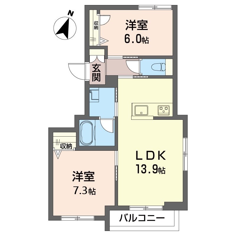 サルーテ三軒茶屋 201号-15