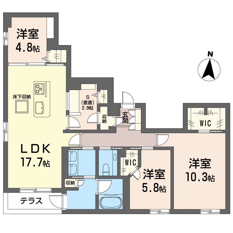 フェリシード　多摩川 101号-15