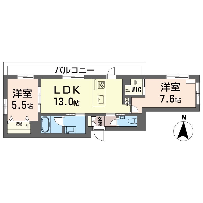 フェリシード 多摩川 301号-15