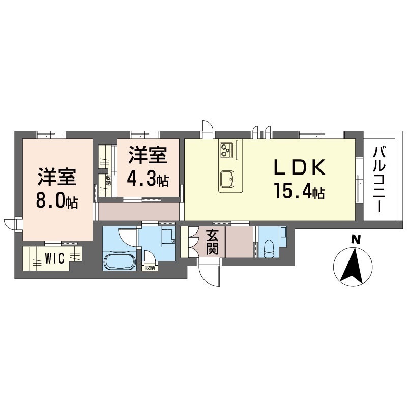 フェリシード　多摩川201-2