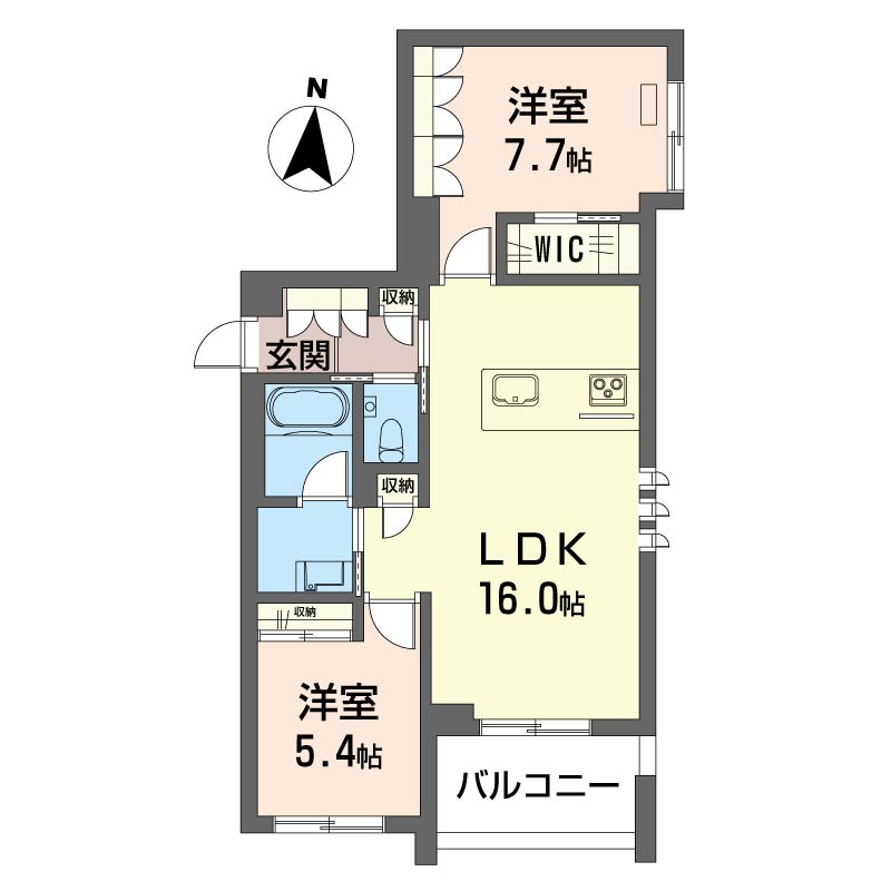 フェリシード 多摩川 302号-15