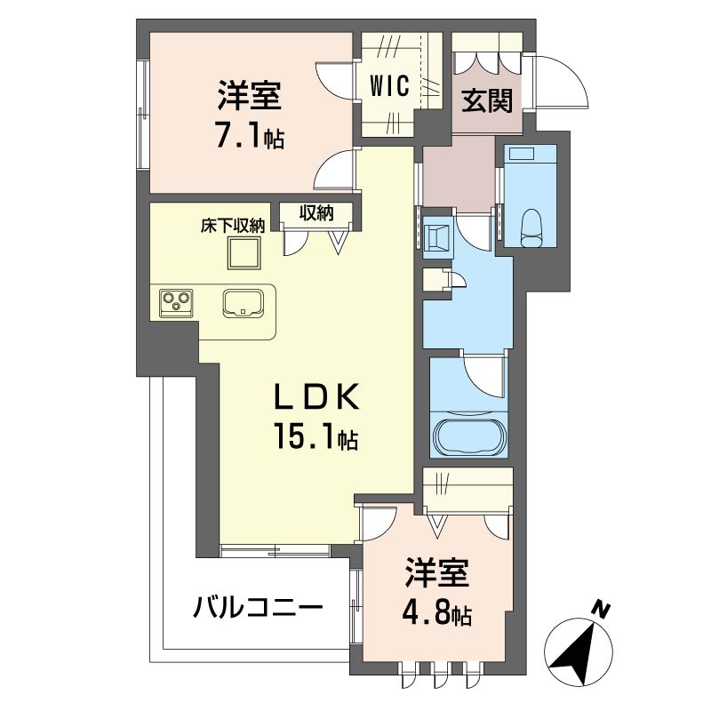 ケーズコート下目黒 101号-15