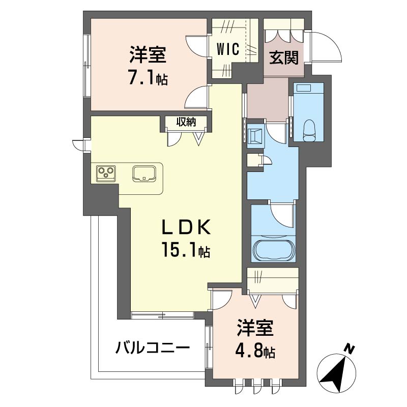 ケーズコート下目黒201-2
