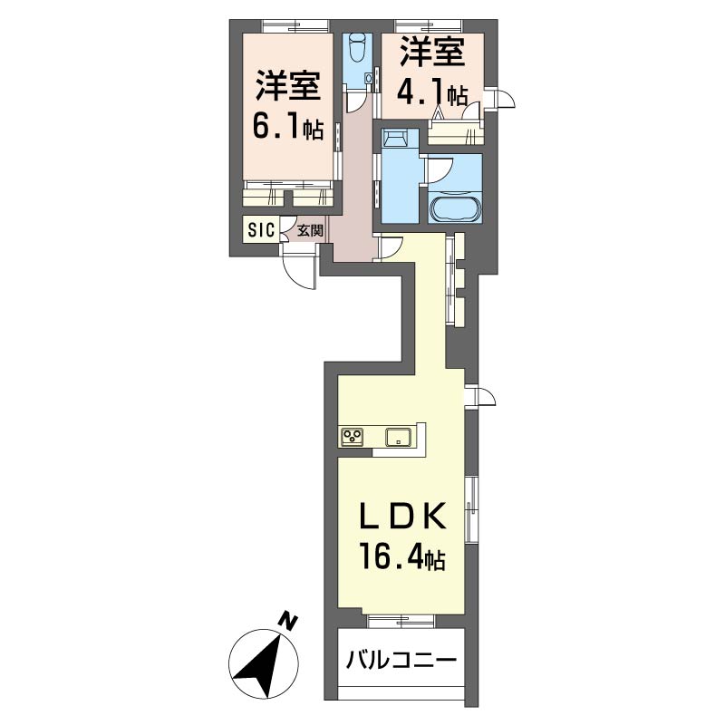 ケーズコート下目黒 203号-15