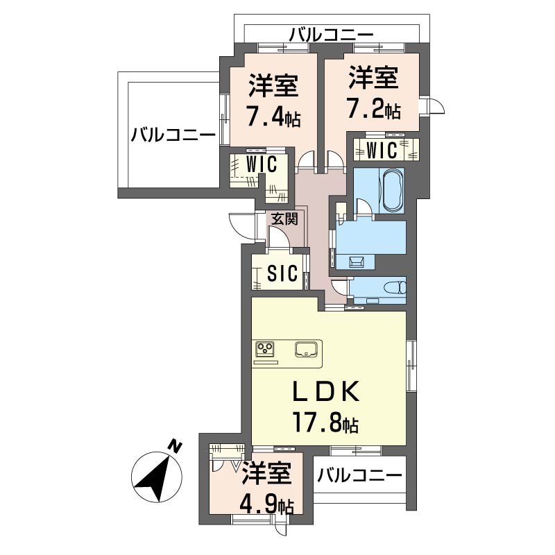 ケーズコート下目黒 402号-15