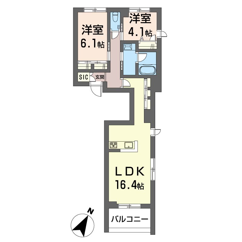 ケーズコート下目黒 203号-15