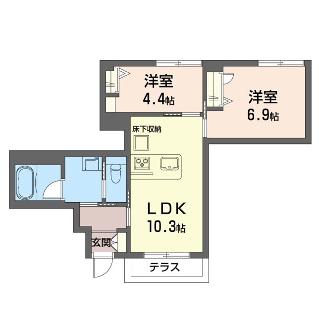 Ｍｉｍｏｓａ　Ｃｏｕｒｔ　南馬込102-2