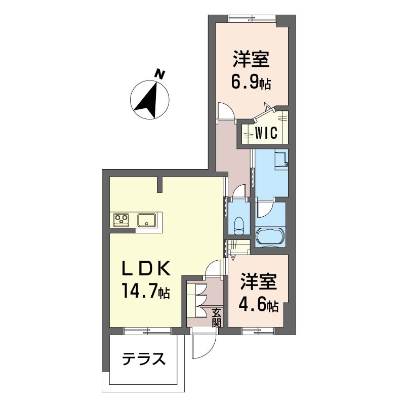 クレスト池田山 101号-10