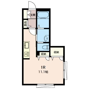 アベニール立石 101号-14