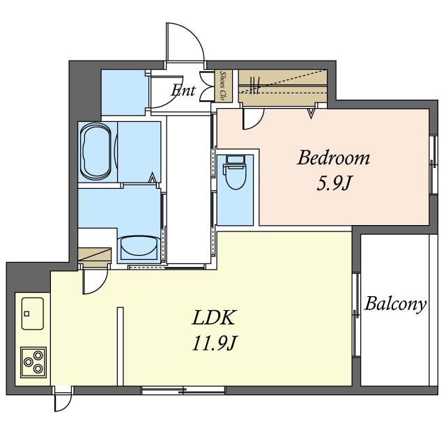 レーヴマニフィック小岩 101号-16