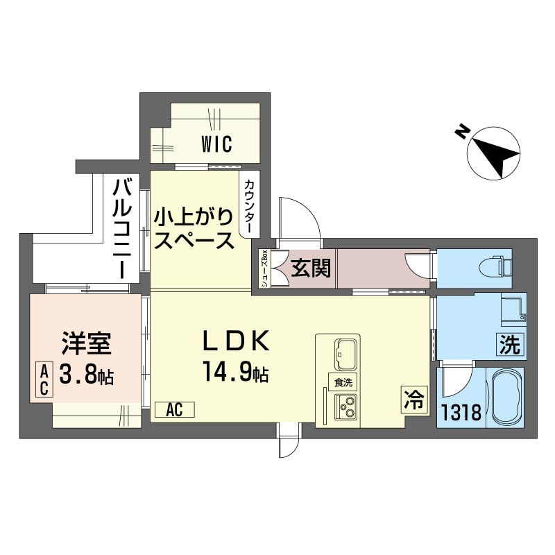 ヒルトップ白山202-2