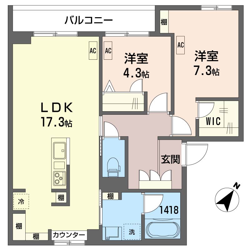 オークレア池之端301-2