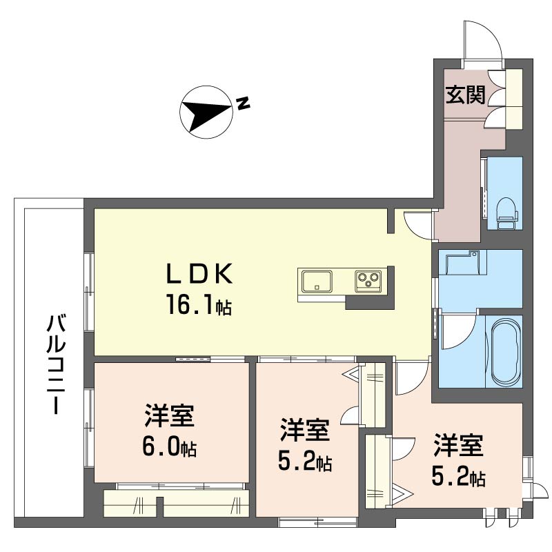 グリナージュ　リリア102-2