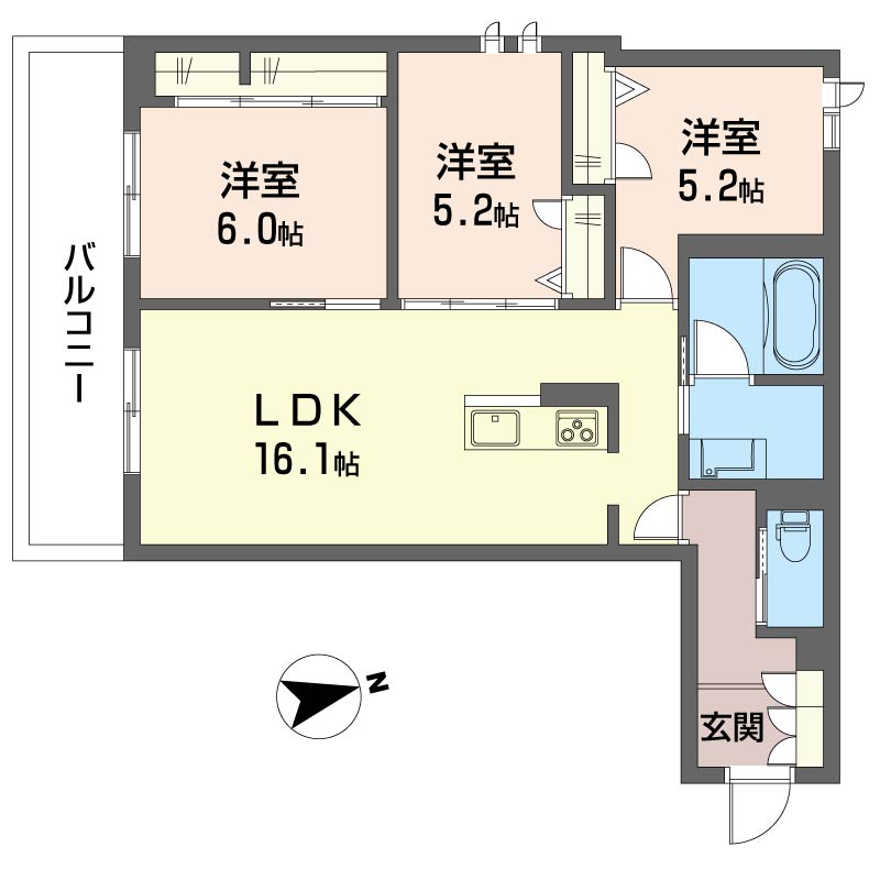 グリナージュ　リリア 205号-15