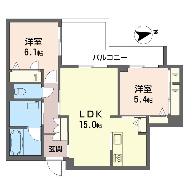 グリナージュ　リリア 206号-15