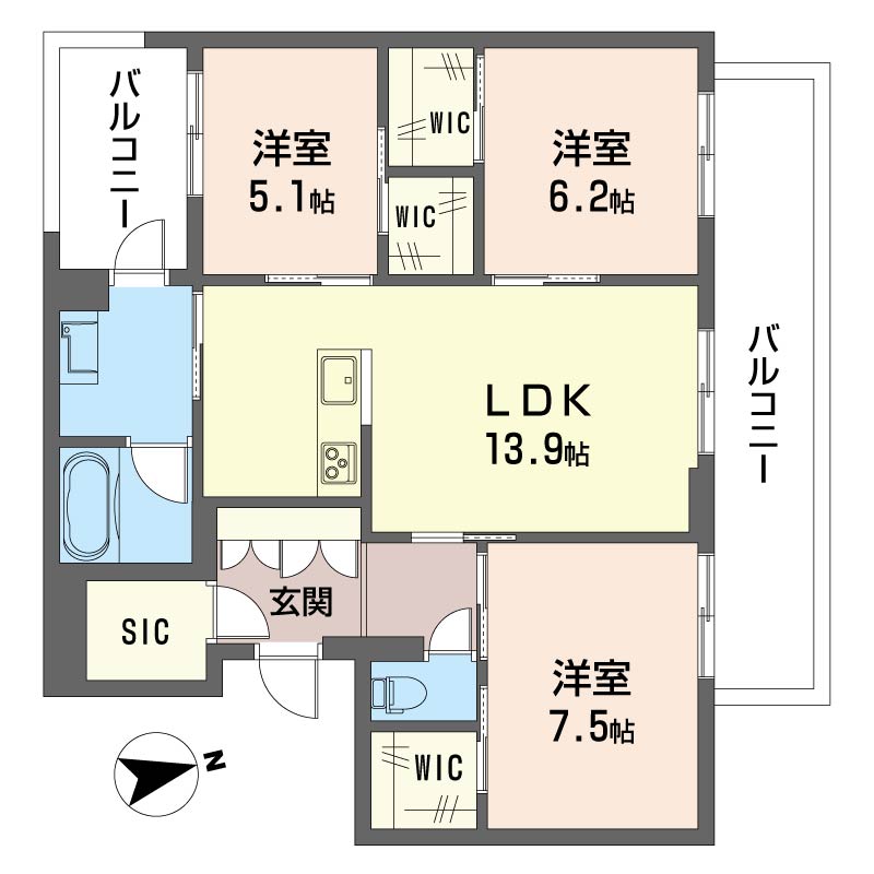 グリナージュ　リリア 207号-15