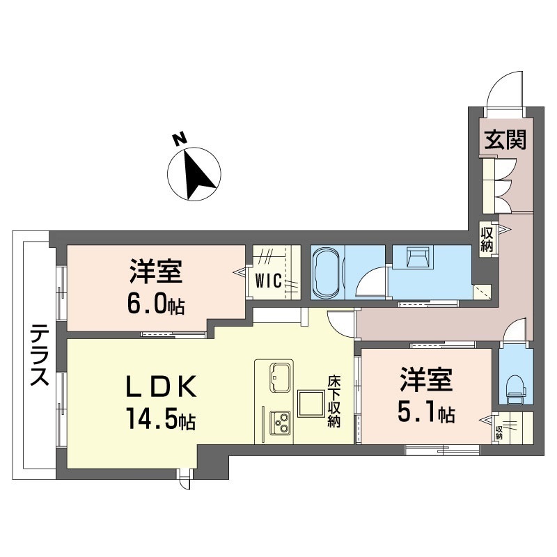 ル　パラディ　アデガワ 103号-15