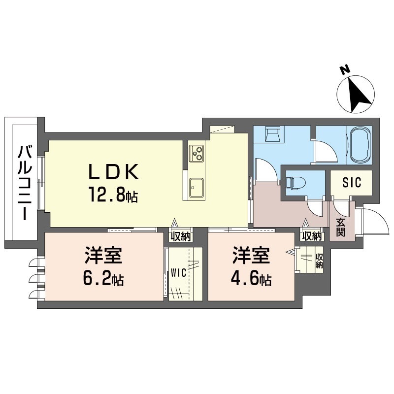 ル　パラディ　アデガワ 202号-15